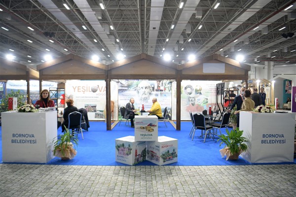 16. Travel Turkey Fuarı’nda, Bornova yerini aldı