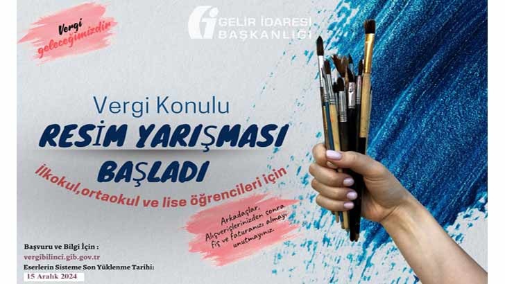 Vergi Temalı Resim Yarışması Başladı