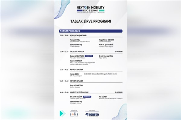 Geleceğin Mobilite Dünyası, 7-9 Kasım'da NextGen Mobility 2024'te şekilleniyor
