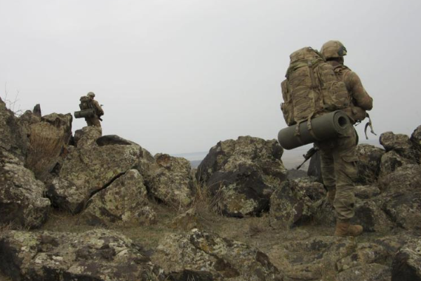 PKK'ya ait 661 kilogram patlayıcı madde ele geçirildi