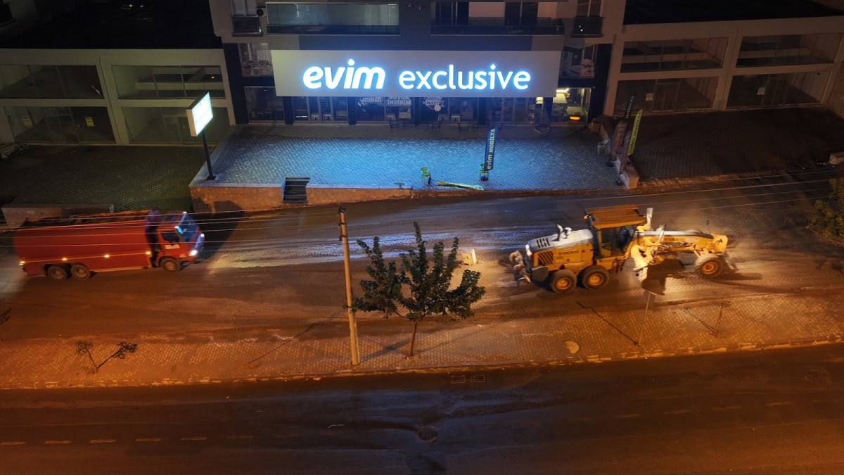 Büyükşehir, Bahçeci Hoca Bulvarı'nda Yenileme Çalışmaları Başlattı