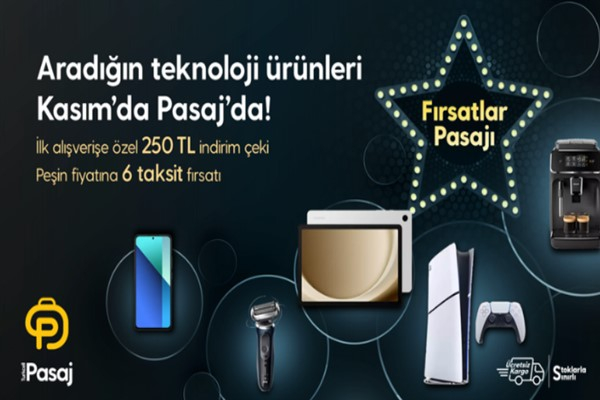 Pasaj’da Kasım ayına özel fırsatlar başladı