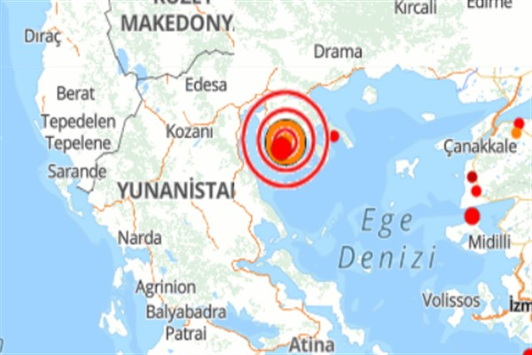 Düzeltme - Yunanistan'da deprem