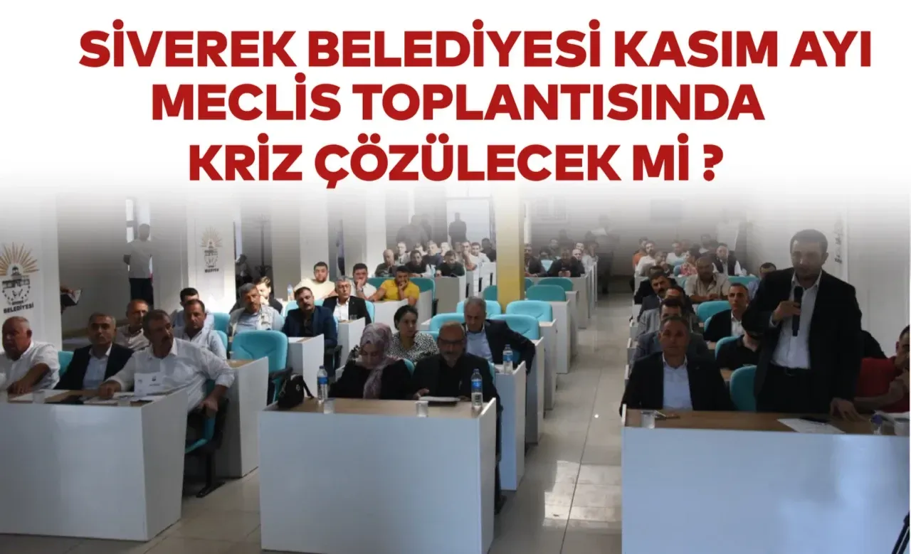 Siverek Belediye meclisinde kriz çözülecek mi?