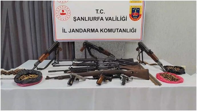 Şanlıurfa’da Silah ve Mühimmat Operasyonu: 5 Gözaltı