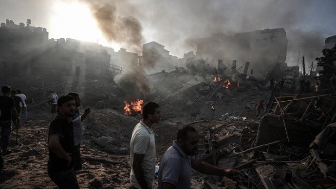 Gazze’de yaşamını yitirenlerin sayısı 43 bin 846'ya yükseldi