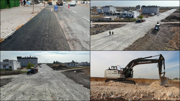  Büyükşehir’den Harran Ve Birecik’te Üst Yapı Çalışmaları