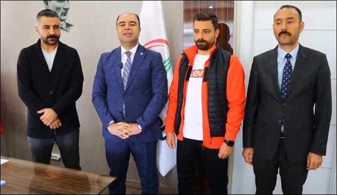 Başkan Çiftçi'den Teknik Direktör İbrahim Ülüm'e Teşekkür