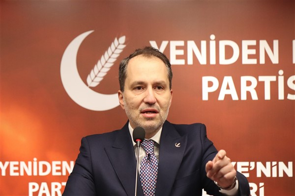 Erbakan: Türk siyasetinde ortak toplanma alanı artık Yeniden Refah Partisi’dir