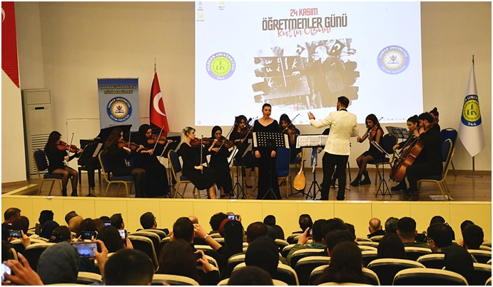 Harran Üniversitesi’nde 24 Kasım Öğretmenler Günü Farklı Etkinliklerle Kutlandı-(VİDEO)