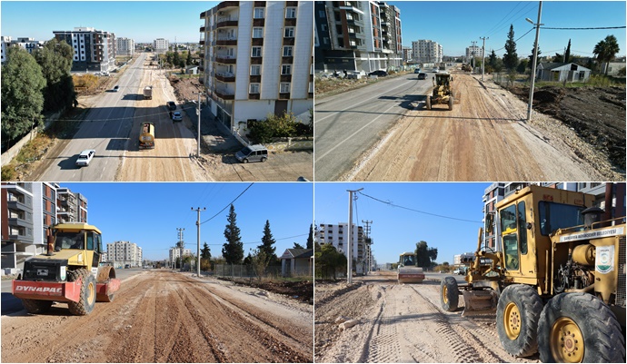 Büyükşehir Şehir Yolu Caddesini Genişleterek 30 Metreye Çıkarıyor