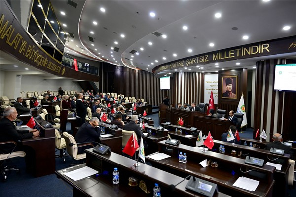Malatya Büyükşehir Belediyesi Meclis Toplantılarının 6. birleşimi yapıldı