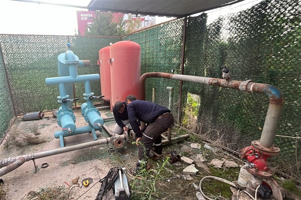 Manisa'da, eskiyen sulama sistemlerindeki filtreler yenilendi