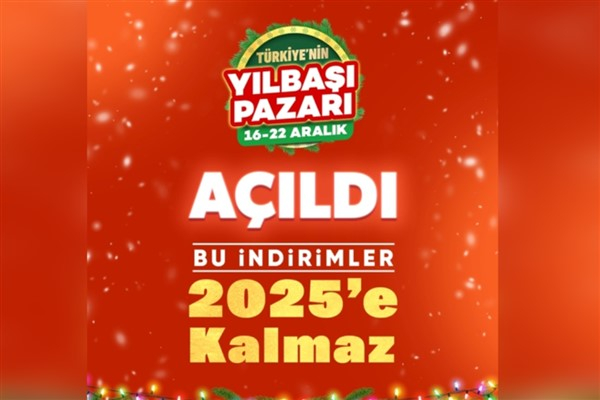Türkiye'nin en büyük online Yılbaşı Pazarı Hepsiburada’da açıldı