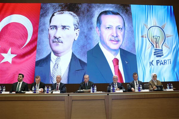 Cumhurbaşkanı Erdoğan, AK Parti Genel Merkez'de düzenlenen MKYK toplantısına katıldı