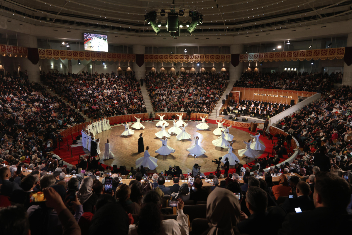 Hz. Mevlana'nın 751. Vuslat Yıldönümü Anma Etkinlikleri Şeb-i Arus ile sona erdi