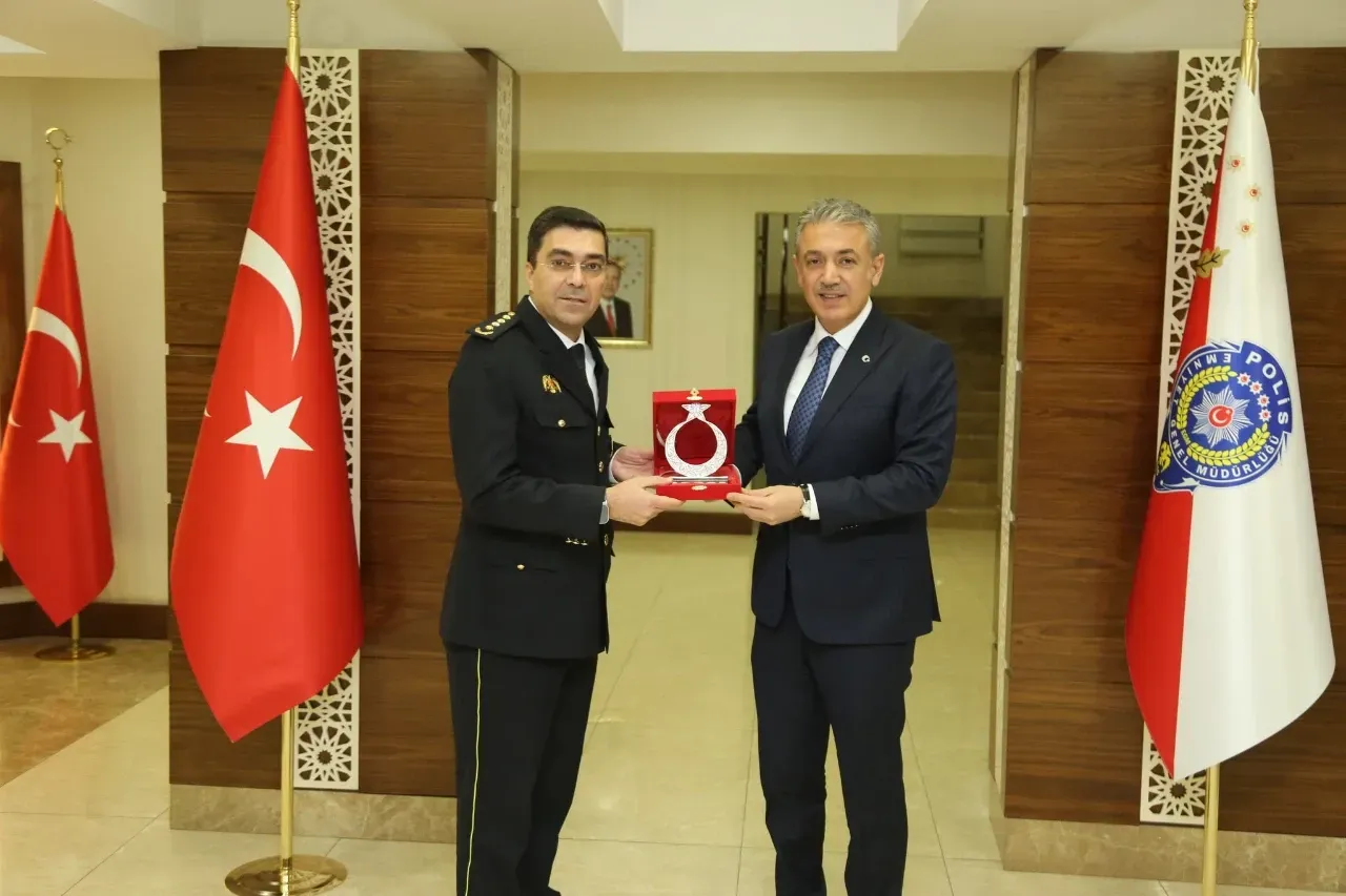 Mardin Valisi Akkoyun’dan Şanlıurfa Emniyet Müdürü Aksoy’a Ziyaret
