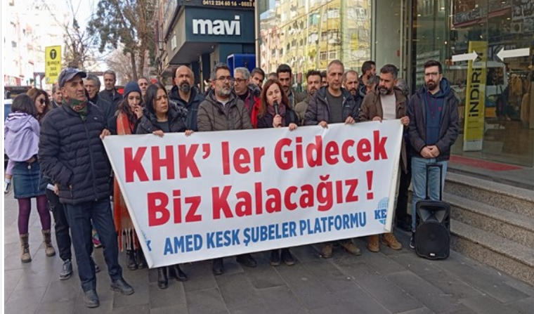 KESK Amed Şubeler Platformu: KHK'ler gidecek, biz kazanacağız