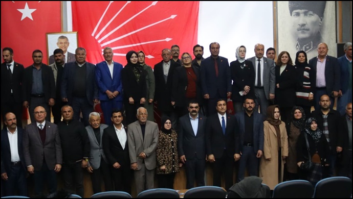 CHP Bozova Olağanüstü kongresi gerçekleştirildi