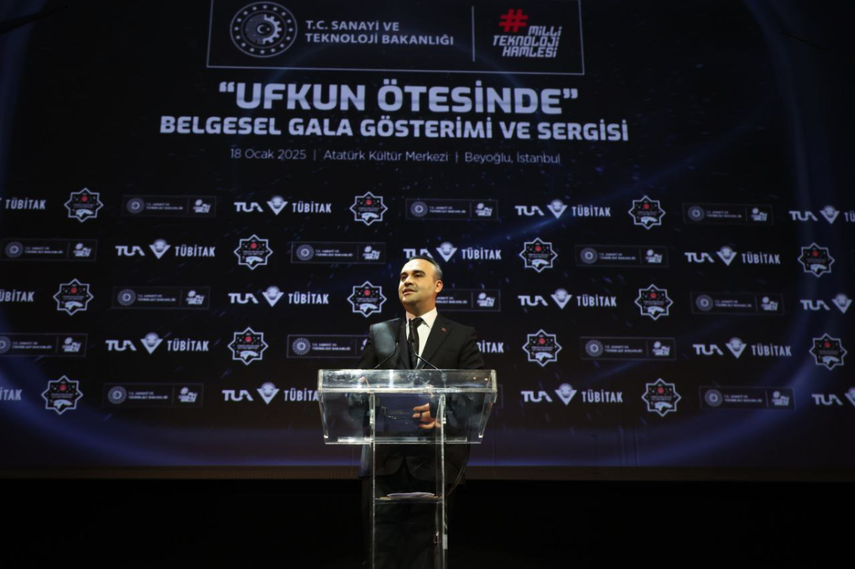 Türkiye'nin uzay serüvenini anlatan “Ufkun Ötesinde” belgeselinin galası yapıldı