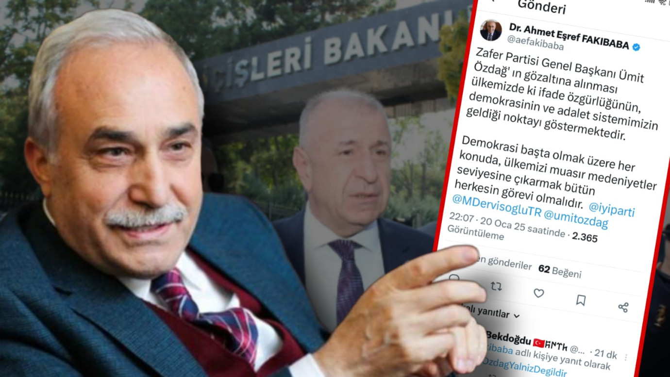 Ümit Özdağ'ın Gözaltına Alınmasına Fakıbaba'dan Tepki