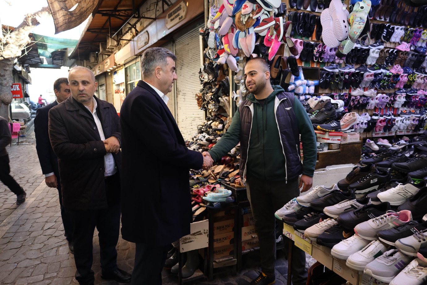İl Başkanı Günbegi esnaf ziyaretlerine devam ediyor