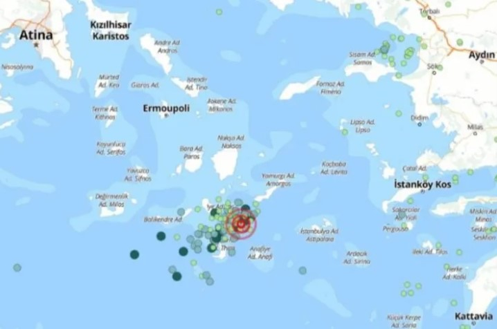 Ege’de Deprem Hareketliliği! 6 Günde 450’den Fazla Sarsıntı