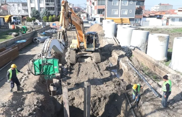 Bursa Büyükşehir'den Sağlıklı Altyapı İçin Hız Kesmeyen Yatırımlar