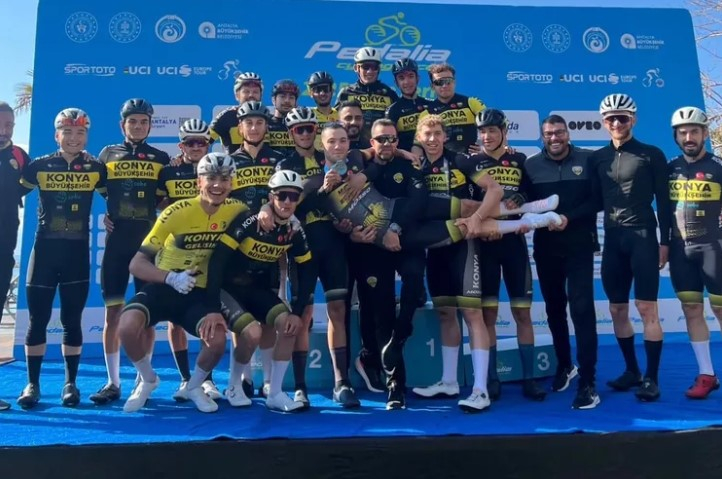 Konya Büyükşehir Belediyespor, Uluslararası Bisiklet Müsabakasında Madalyaya Pedalladı