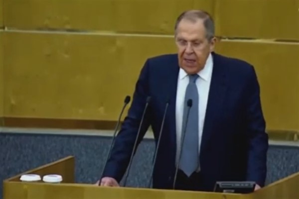 Lavrov Rusya Parlamentosu'nda konuşuyor