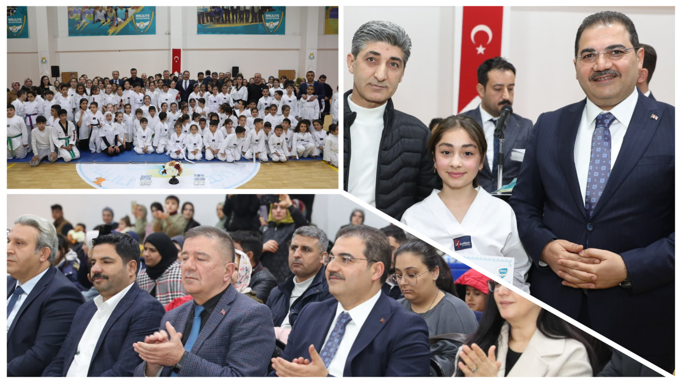 Haliliye Belediyespor’da Kuşak Terfi Heyecanı