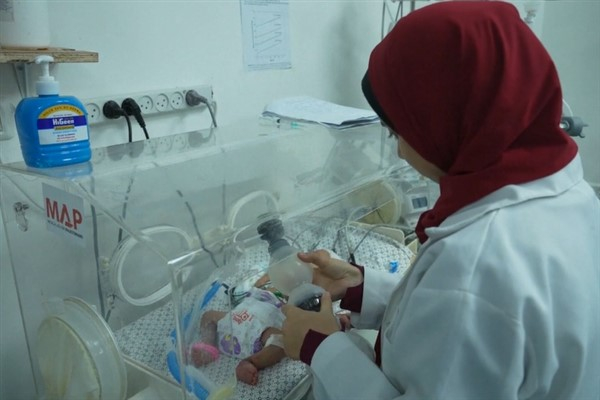 Gazze'de son 2 haftada soğuktan 6 bebek öldü