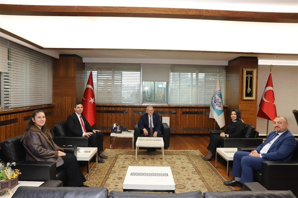Başkan Büyükkılıç'a TÜBİTAK heyetinden ziyaret