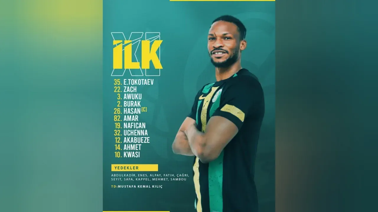 Şanlıurfaspor'un Adanaspor maçı ilk 11'i belli oldu