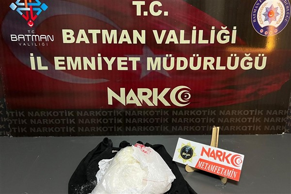 Batman'da 1 kilo 76 gram uyuşturucu madde ele geçirildi