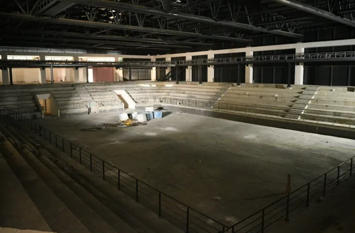 Kapalı Spor Salonu Çalışmaları Hız Kesmeden Sürüyor