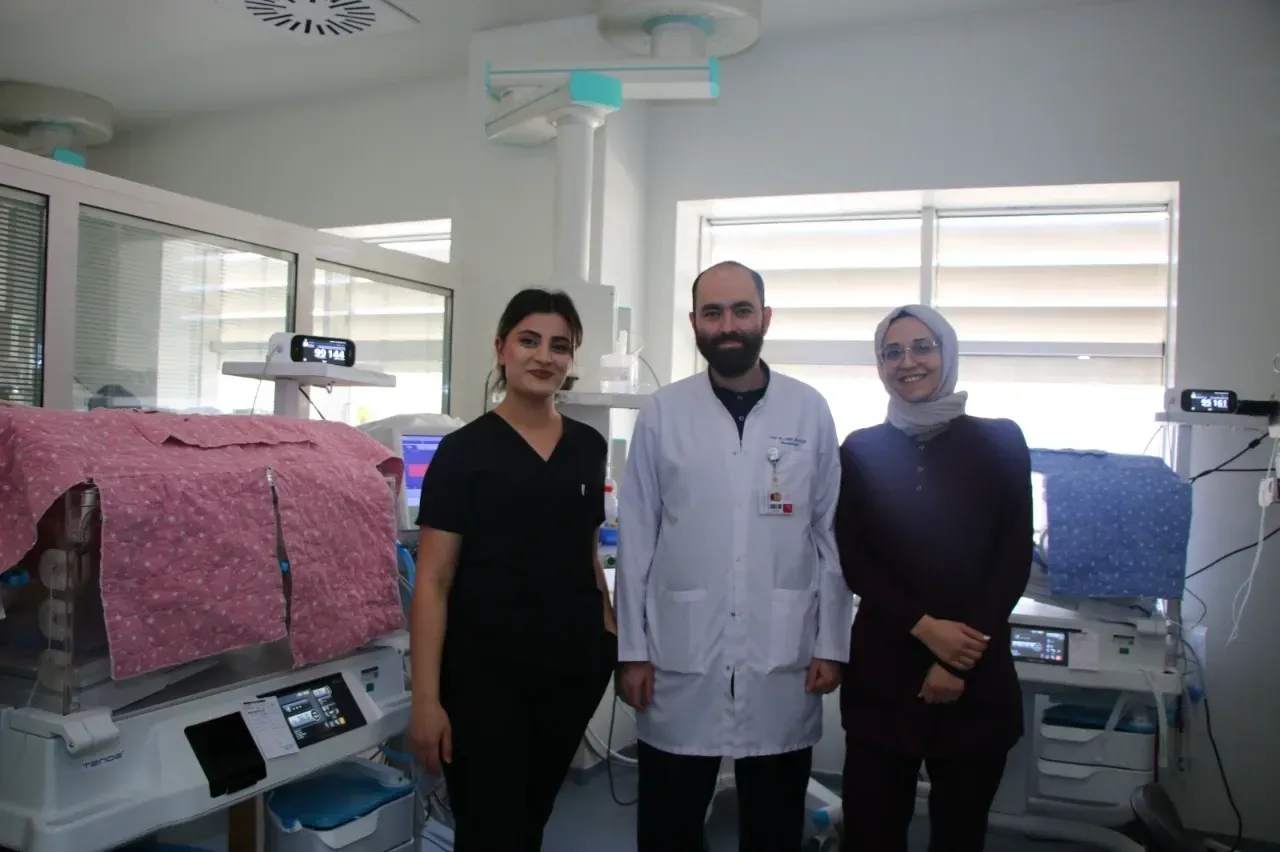 Şanlıurfa’da Nadir Görülen Beşiz Doğum-(VİDEO)