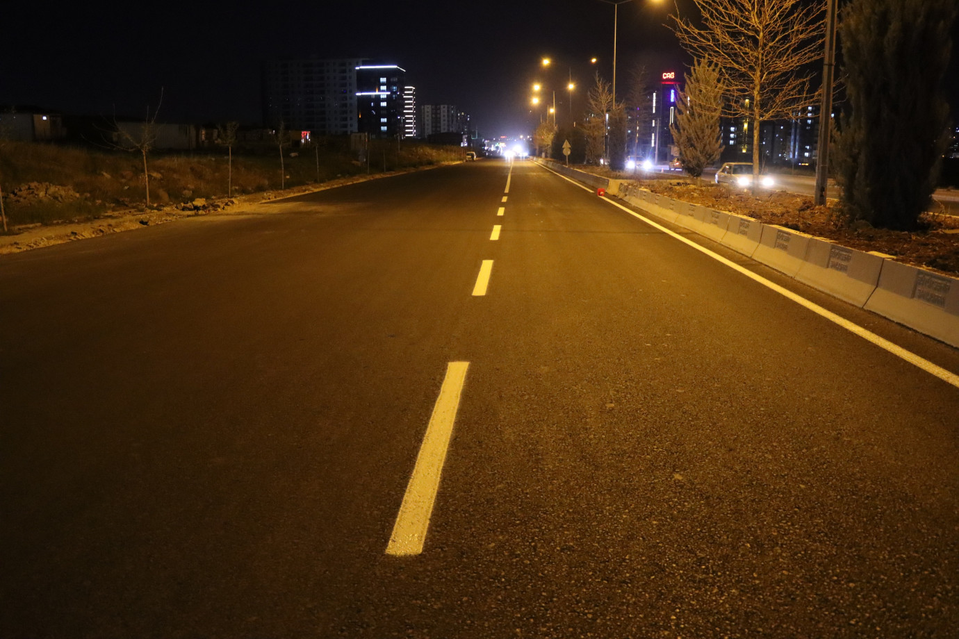 Maşuk Toki Yolunda Yol Çizgileri İle Trafik Güvenliği Artırıldı