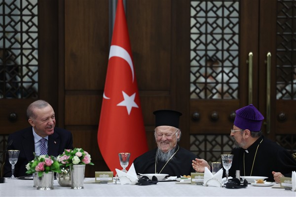 Cumhurbaşkanı Erdoğan, dini azınlık temsilcileri ile iftarda bir araya geldi