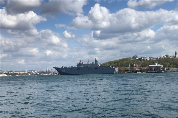 Kore Cumhuriyeti Deniz Kuvvetleri,TCG Anadolu’yu ziyaret etti