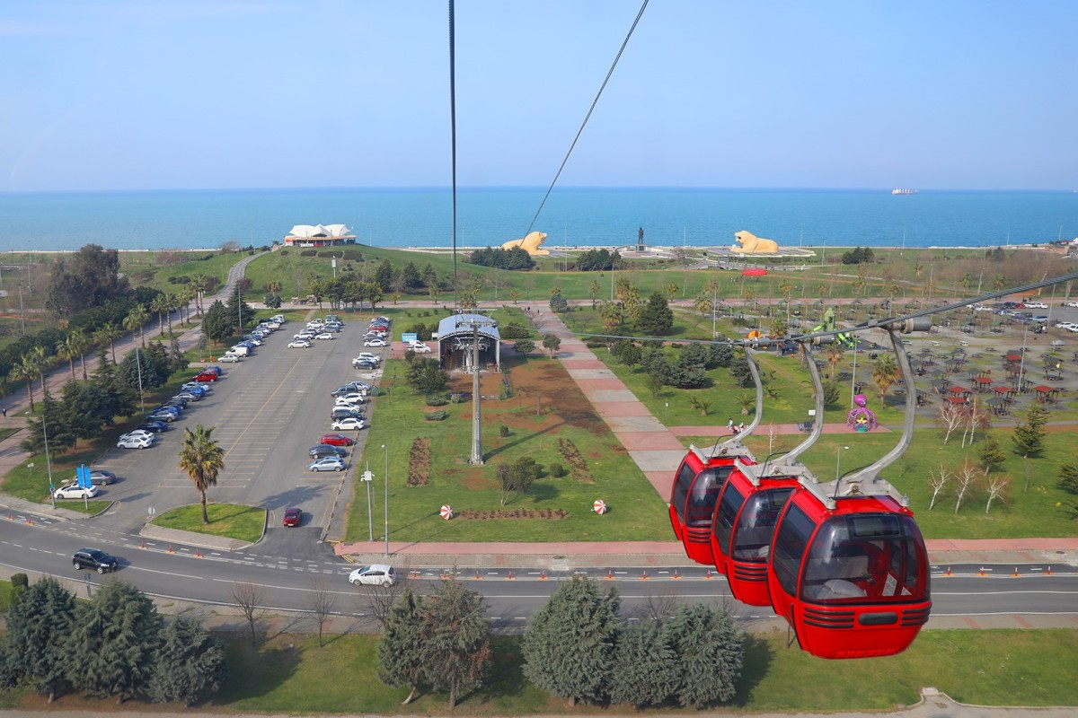 Amisos Teleferik Hattı, Modernizasyon Sonrası Bayramda Yoğun İlgi Gördü