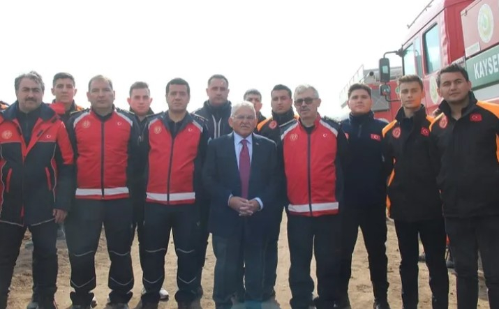 Kayseri İtfaiyesi'nden Yoğun Çalışma