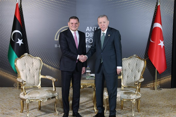 Cumhurbaşkanı Erdoğan, Libya Başbakanı Dibeybe’yi kabul etti