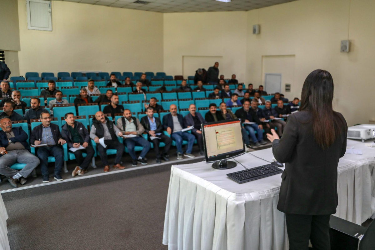 Van Büyükşehir Belediyesi'nden İş Sağlığı ve Güvenliği eğitimi