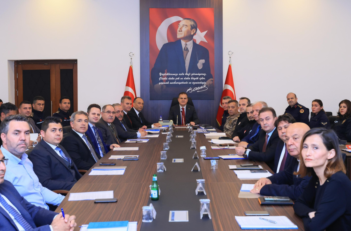 Muğla’da Orman Yangınlarıyla Mücadele Toplantısı gerçekleştirildi