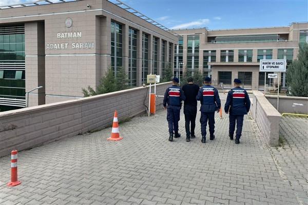 Batman'da toplam on dokuz suç kaydı bulunan şahıs yakalandı