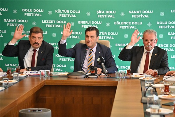 Manisa'da Jeopark Belediyeler Birliği Meclisi Nisan ayı toplantısı gerçekleştirildi