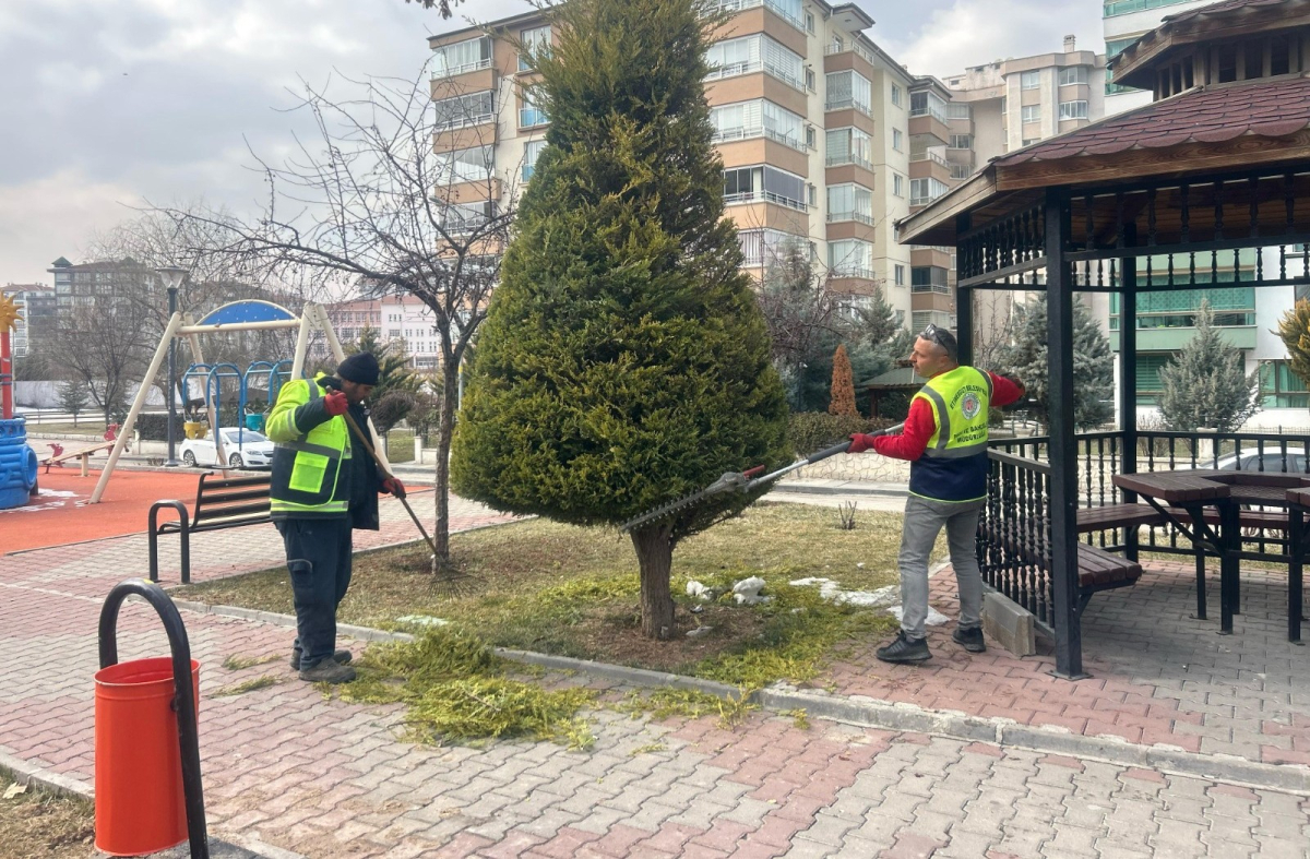 Etimesgut Belediyesi'nde yaz temizliği