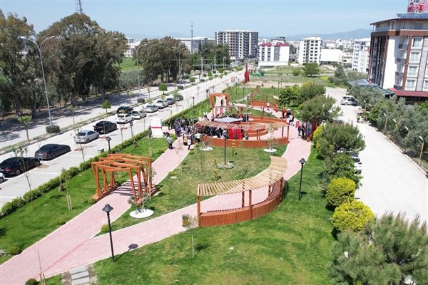 Osmaniya'de Ziya Gökalp Parkı açıldı