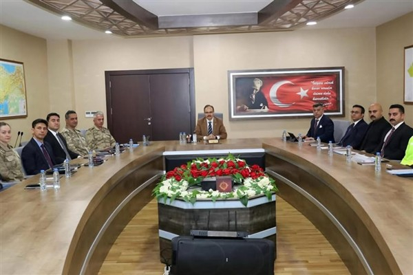 Siirt'te ″Haftalık İl Güvenlik ve Asayiş Koordinasyon Toplantısı″ yapıldı